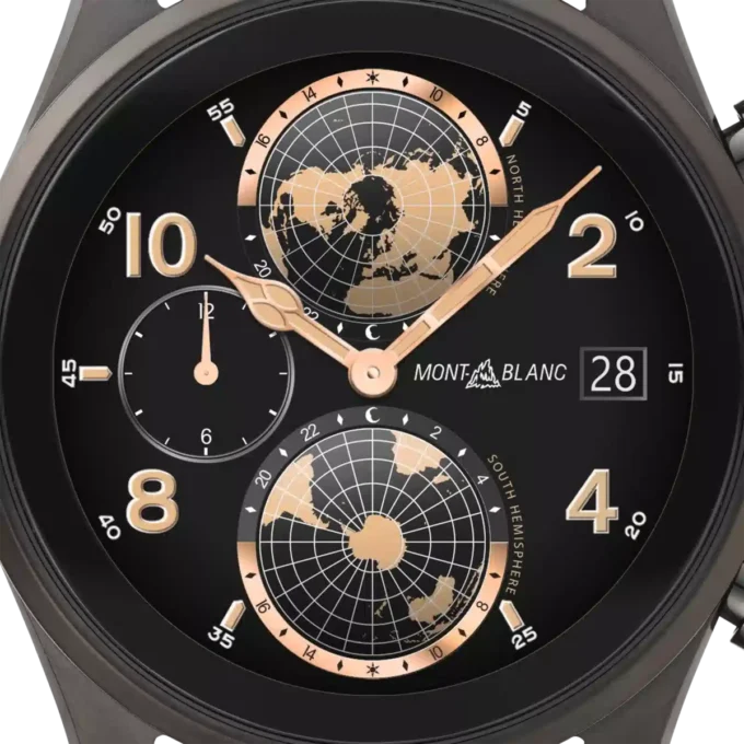 Montblanc Summit 3 Smartwatch – Sort titanium