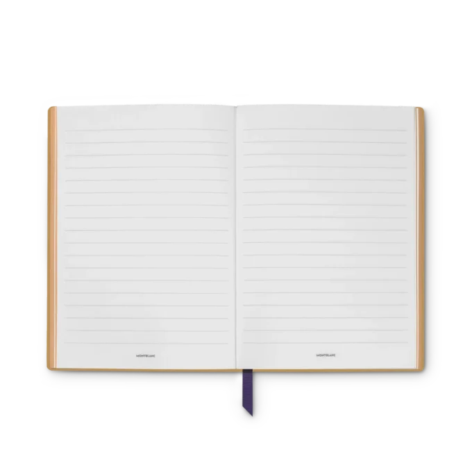 Notebook #146 small, Masters of Art Homage to Gustav Klimt, guldfarvet – linjeret