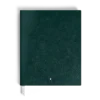 Notebook Large, Saffiano-læder, britisk grøn – linjerede sider