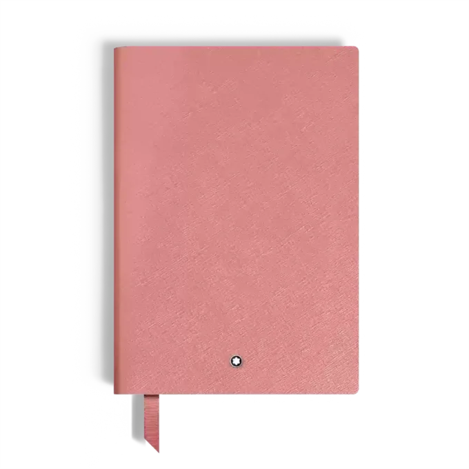 Notebook Medium, Saffiano-læder, Blush – Linjerede sider Notebook Medium, Saffiano-læder, Blush – Linjerede sider