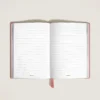Notebook Medium, Saffiano-læder, Blush – Linjerede sider Notebook Medium, Saffiano-læder, Blush – Linjerede sider