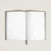 Notebook Medium, Saffiano-læder, Medium Grey – Linjerede sider Notebook Medium, Saffiano-læder, Medium Grey – Linjerede sider