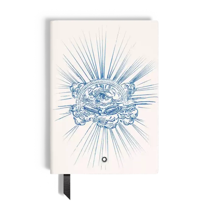 Notebook Medium, Writers Edition Homage to Johann Wolfgang von Goethe, hvid, linjerede sider