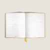 Notebook Small, Saffiano-læder, Modena Yellow – Linjerede sider