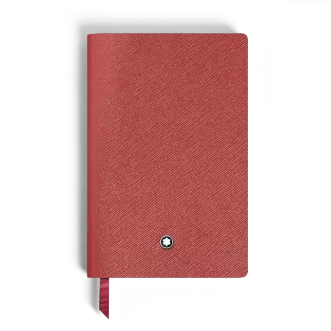 Notebook Small, Saffiano-læder, rød – blanke sider Notebook Small, Saffiano-læder, rød – blanke sider