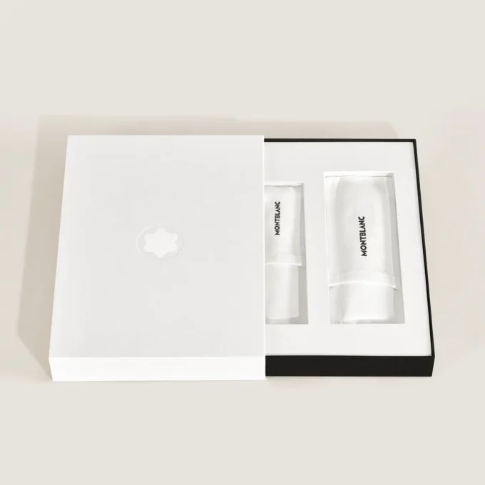 Sæt med PIX Deep Green Rollerball & Montblanc konvolut 1-pennepose Sæt med PIX Deep Green Rollerball & Montblanc konvolut 1-pennepose