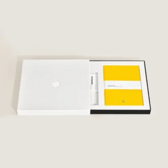 Sæt med PIX Rollerball Yellow & Notebook #146 Yellow (linjeret)