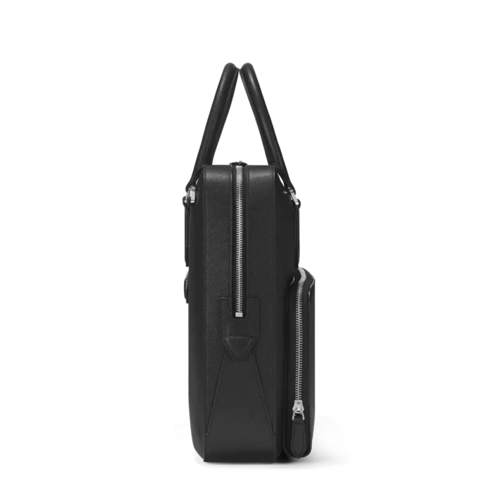 Sartorial medium dokumentmappe med lomme