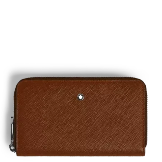 Sartorial mellemstor tegnebog 12cc med lynlås