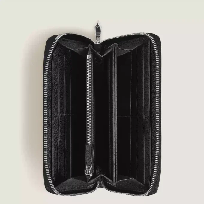 Sartorial tegnebog 12cc med lynlås