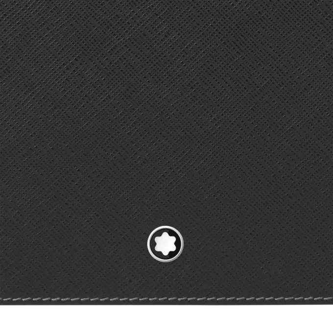 Skrivebordsunderlag i sort læder