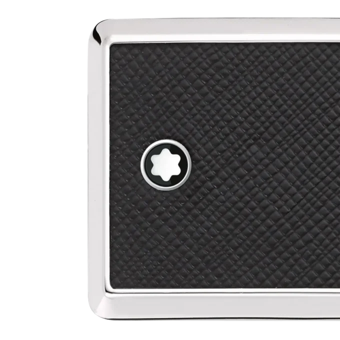 Sort 30 mm læderbælte