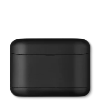 Sort opladningsetui til Montblanc MTB 03 in-ear-hovedtelefoner