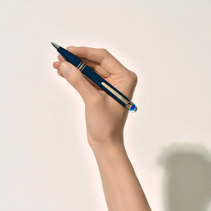 StarWalker Blue Planet kuglepen i ædelharpiks