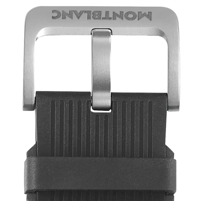 Stribet sort gummirem