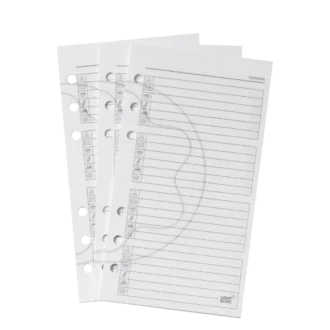 Telefon- og adresseblad, mellemstort