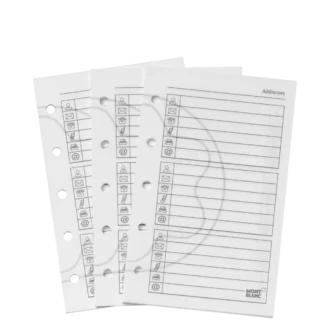 Telefon- og adresseblader, lommeformat