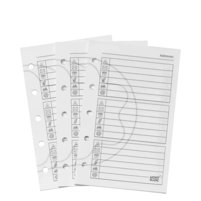 Telefon- og adresseblader, lommeformat